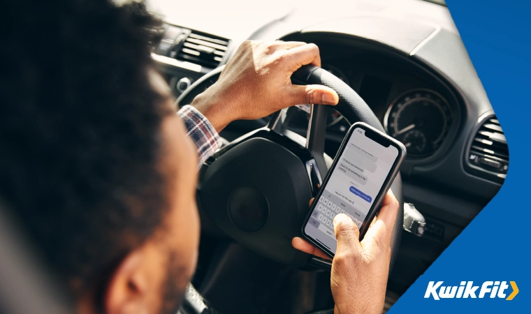 don't use your mobile phone while driving